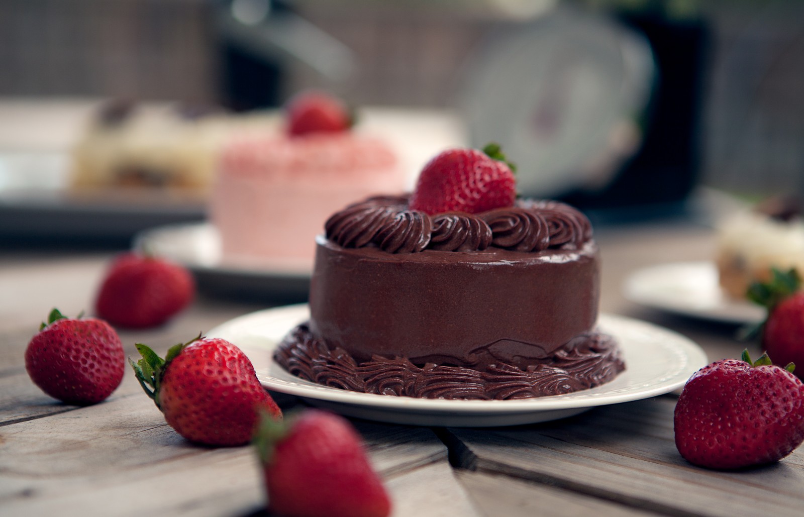 Vegan Chocolate Mousse Cake