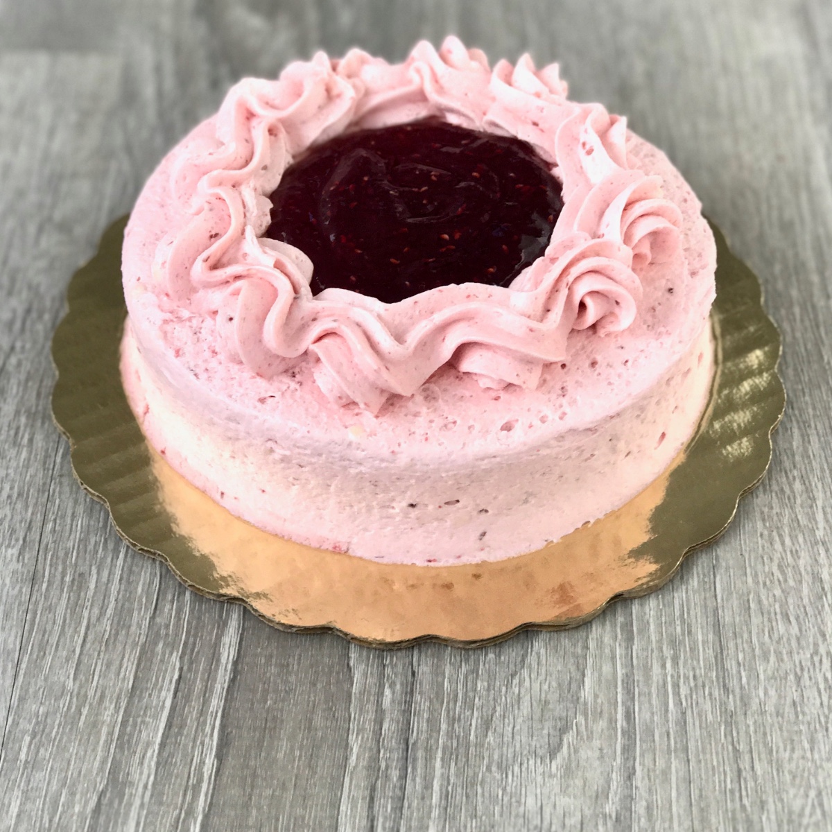 Vegan Raspberry Cake